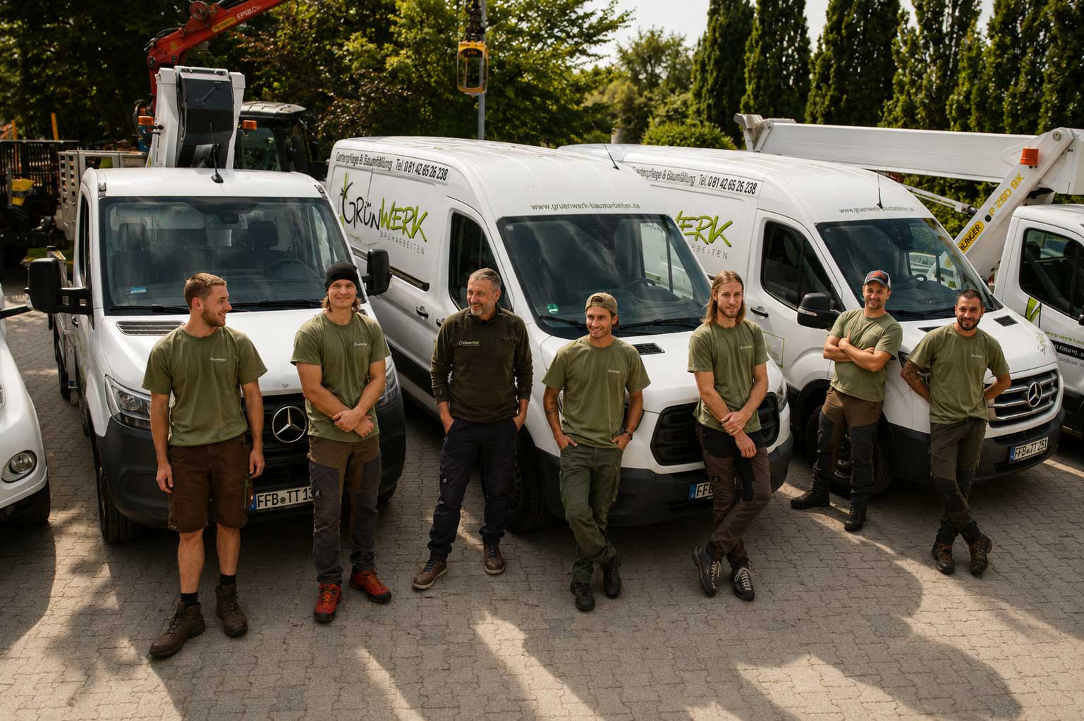 Das gesamte Team